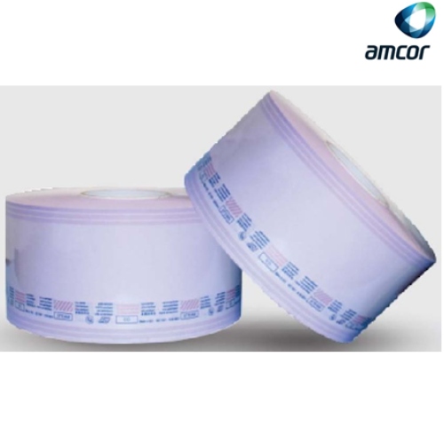 Amcor Sterilization Peelable Flat SI BOP EMB Reels, Per Reel