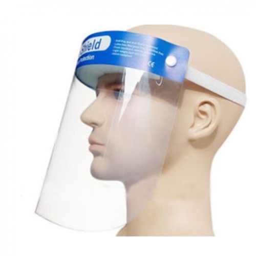 Face Shield with Elastic Headband, Per unit